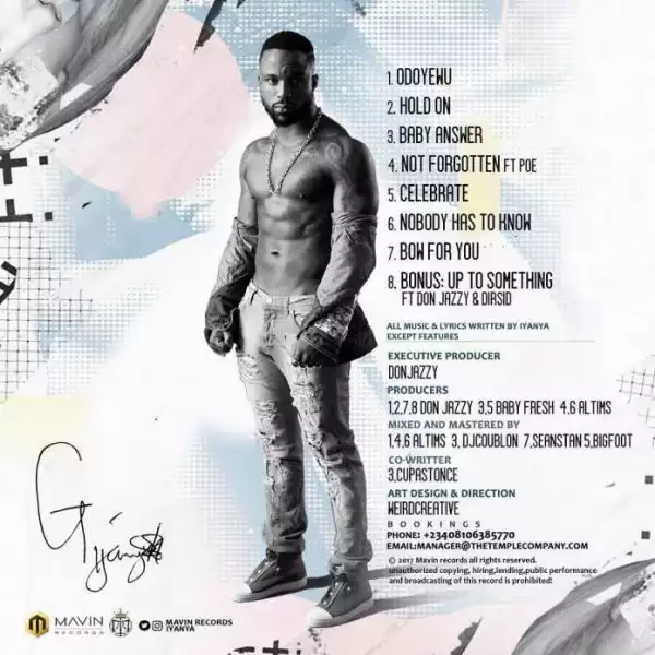 Mavins Signee, Iyanya Unveils Tracklist For His Upcoming EP, “Signature”
